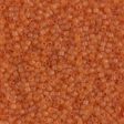 Miyuki Delica Bead 11 0 - DB0781 - Dyed Semi-Frosted Transparent Amber Discount