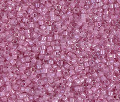 Miyuki Delica Bead 11 0 - DB0072 - Orchid Lined Crystal Luster For Discount