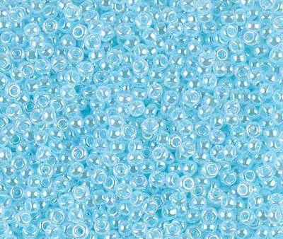 Miyuki 11 Round Seed Bead, 11-522, Light Aqua Ceylon Online