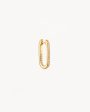 14k Solid Gold Aura Lab-Grown Diamond Hoop For Cheap