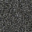 Miyuki 11 Round Seed Bead, 11-21, Silver Lined Gray For Sale