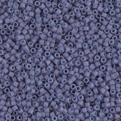 Miyuki Delica Bead 11 0 - DB0799 - Dyed Semi-Frosted Opaque Lavender Cheap