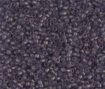 Miyuki Delica Bead 11 0 - DB0386 - Matte Transparent Dried Lavender Luster Fashion