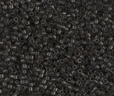 Miyuki Delica Bead 11 0 - DB1319 - Dyed Transparent Charcoal For Discount