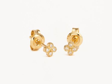 18k Gold Vermeil Luminous Earrings Hot on Sale