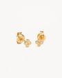 18k Gold Vermeil Luminous Earrings Hot on Sale