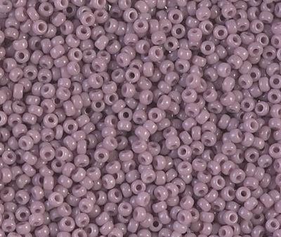 Miyuki 11 Round Seed Bead, 11-410, Opaque Mauve For Discount