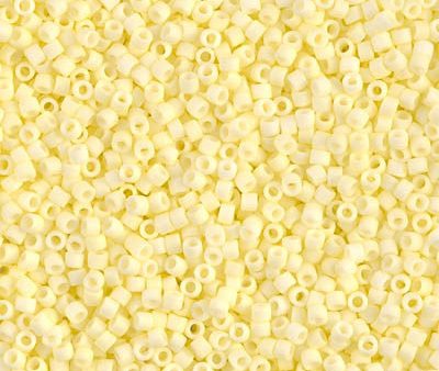 Miyuki Delica Bead 11 0 - DB1511 - Matte Opaque Pale Yellow For Cheap