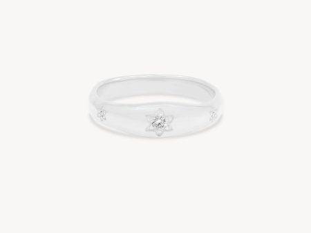 Sterling Silver Align Your Soul Ring For Discount