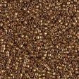 Miyuki Delica Bead 11 0 - DB0022L - Metallic Light Bronze Online Hot Sale