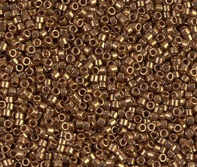 Miyuki Delica Bead 11 0 - DB0022L - Metallic Light Bronze Online Hot Sale