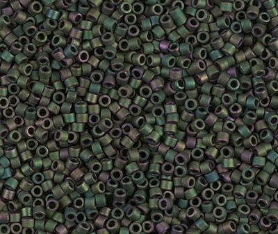 Miyuki Delica Bead 11 0 - DB0327 - Matte Metallic Dark Green Iris Cheap