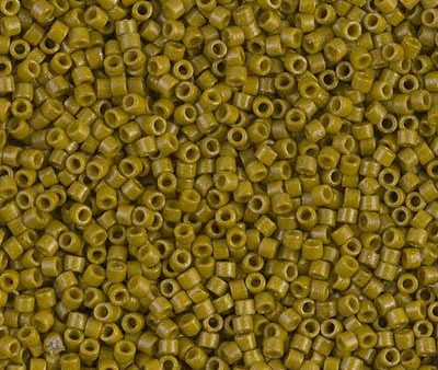 Miyuki Delica Bead 11 0 - DB2141 - Duracoat Opaque Spanish Olive For Cheap