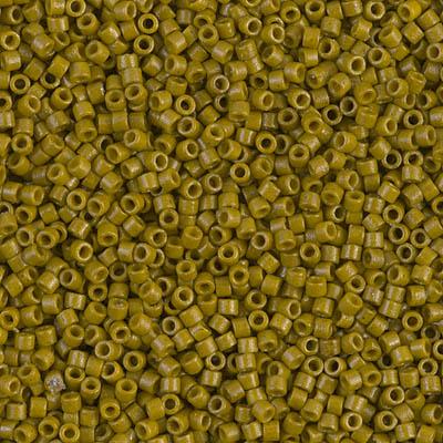 Miyuki Delica Bead 11 0 - DB2141 - Duracoat Opaque Spanish Olive For Cheap