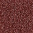 Miyuki Delica Bead 11 0 - DB0773 - Dyed Semi-Frosted Transparent Berry Online Hot Sale