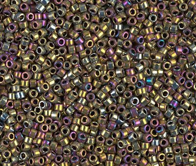 Miyuki Delica Bead 11 0 - DB0029 - Metallic Golden Olive Iris Cheap