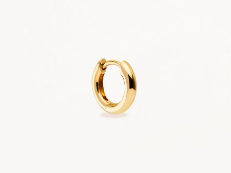 14k Solid Gold Keepsake Hoop on Sale