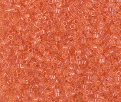 Miyuki Delica Bead 11 0 - DB1411 - Transparent Peach Online now