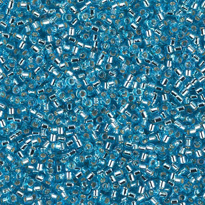 Miyuki Delica Bead 11 0 - DB1209 - Silver Lined Ocean Blue Online Hot Sale