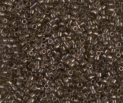 Miyuki Delica Bead 11 0 - DB0123 - Transparent Smoky Olive Luster on Sale