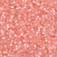 Miyuki Delica Bead 11 0 - DB0825 - Salmon Silk Satin Hot on Sale