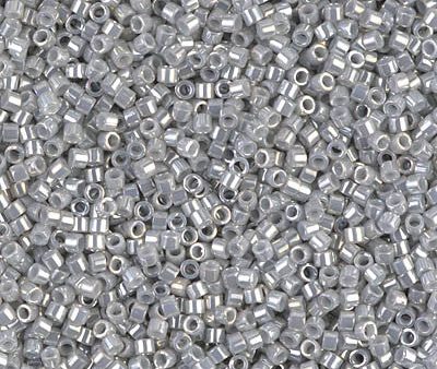 Miyuki Delica Bead 11 0 - DB0252 - Opaque Gray Luster Online Sale