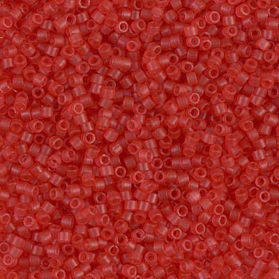 Miyuki Delica Bead 11 0 - DB0779 - Dyed Semi-Frosted Transparent Watermelon Online Hot Sale