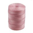 C-LON Bead Cord, Bubblegum - 0.5mm, 92 Yard Spool Discount