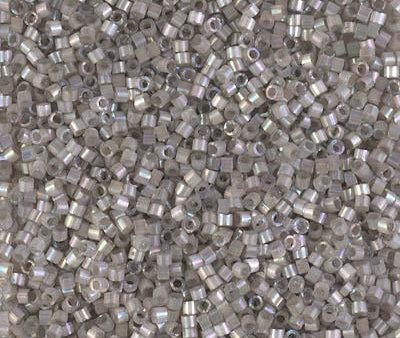 Miyuki Delica Bead 11 0 - DB1877 - Silk Inside Dyed Pewter AB For Cheap