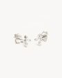 Sterling Silver Live in Light Stud Earrings Online Hot Sale