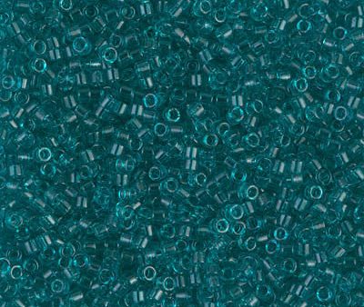 Miyuki Delica Bead 11 0 - DB1108 - Transparent Caribbean Teal Online Hot Sale