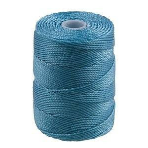 C-LON Bead Cord, Aqua - 0.5mm, 92 Yard Spool Discount