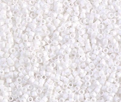 Miyuki Delica Bead 11 0 - DB0351 - Matte White Hot on Sale