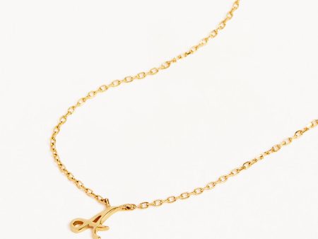 14k Solid Gold Love Letter Necklace For Cheap