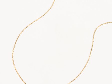 14k Solid Gold Floating Petal Lab-Grown Diamond Necklace on Sale