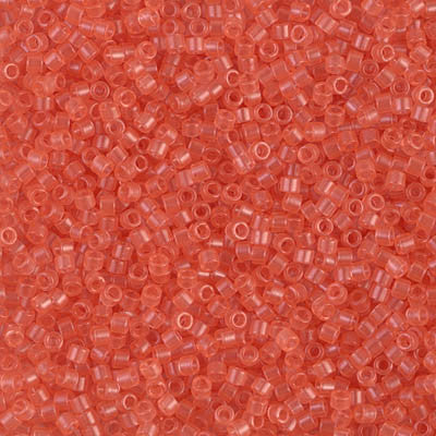 Miyuki Delica Bead 11 0 - DB1412 - Transparent Salmon Online Hot Sale