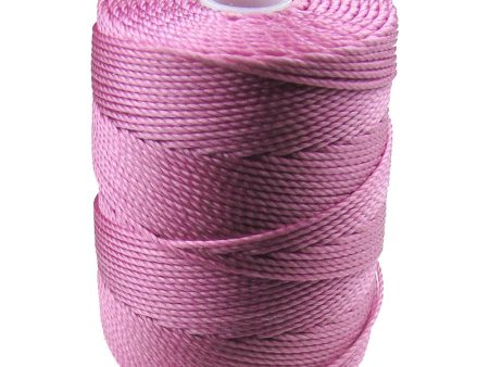 C-LON Bead Cord, Light Orchid - 0.5mm, 92 Yard Spool Sale