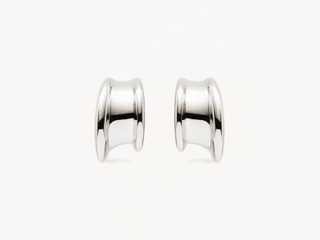 Sterling Silver Muse Small Hoops For Sale