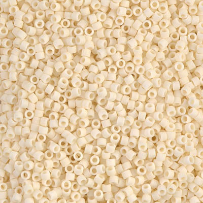 Miyuki Delica Bead 11 0 - DB0762 - Matte Opaque Dark Cream For Cheap