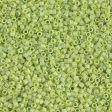 Miyuki Delica Bead 11 0 - DB0876 - Matte Opaque Chartreuse AB Supply