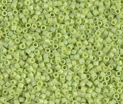 Miyuki Delica Bead 11 0 - DB0876 - Matte Opaque Chartreuse AB Supply