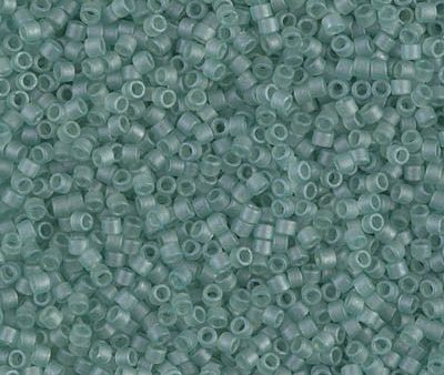 Miyuki Delica Bead 11 0 - DB0385 - Matte Sea Glass Green Luster For Sale