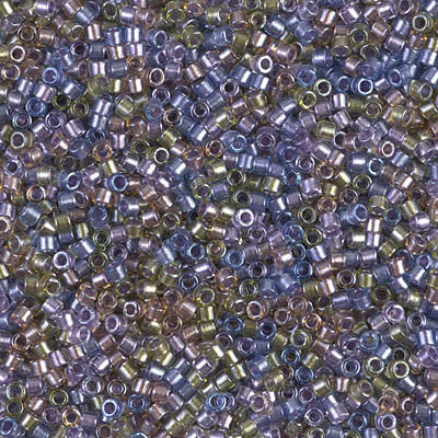 Miyuki Delica Bead 11 0 - DB0986 - Sparkling Lined Majestic Mix (purple Online Hot Sale