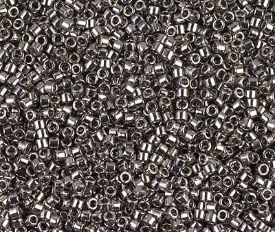 Miyuki Delica Bead 11 0 - DB0021 - Nickel Plated on Sale