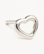 Sterling Silver Pure Love Stud Earring Cheap