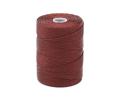 C-LON Bead Cord, Black Currant - 0.5mm, 92 Yard Spool Sale