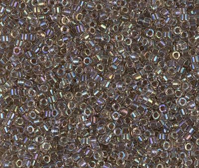 Miyuki Delica Bead 11 0 - DB0064 - Taupe Lined Crystal AB Online now