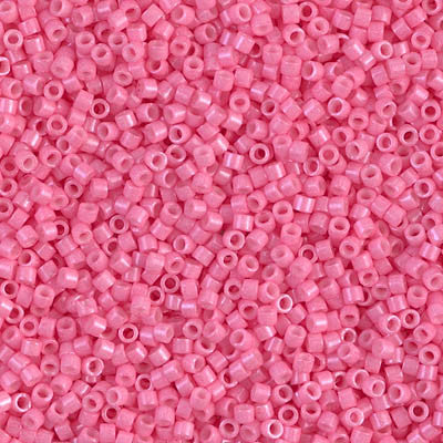 Miyuki Delica Bead 11 0 - DB1371 - Dyed Opaque Carnation Pink on Sale