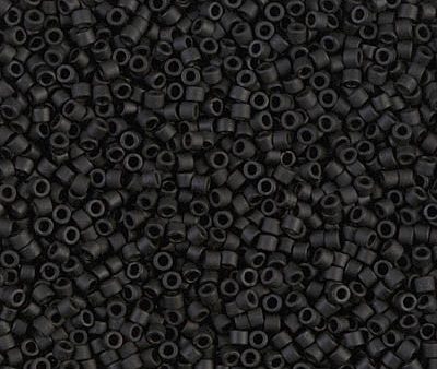 Miyuki Delica Bead 11 0 - DB0310 - Matte Black Fashion