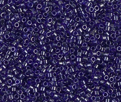 Miyuki Delica Bead 11 0 - DB0277 - Transparent CobaLight Luster For Sale